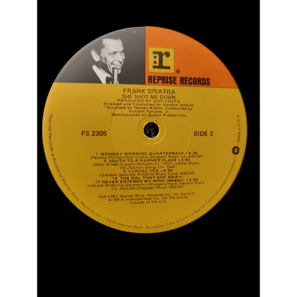 Vinyl record Frank Sinatra - Picture 3 of 3